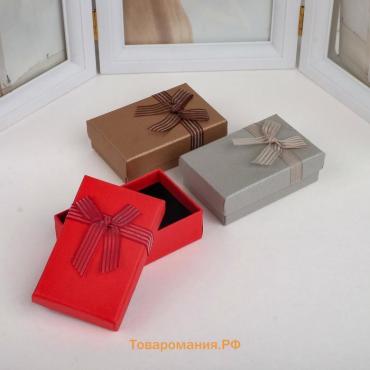 Коробочка подарочная под набор «Гипюровый бант», 5×8, цвет МИКС